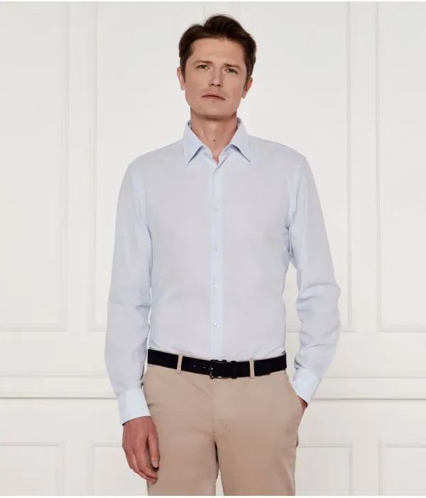 C-Hal-Kent-C1-223 Рубашка casual fit Boss, небесно-голубой