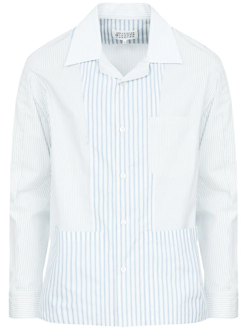 

Рубашка в полоску MAISON MARGIELA, белый