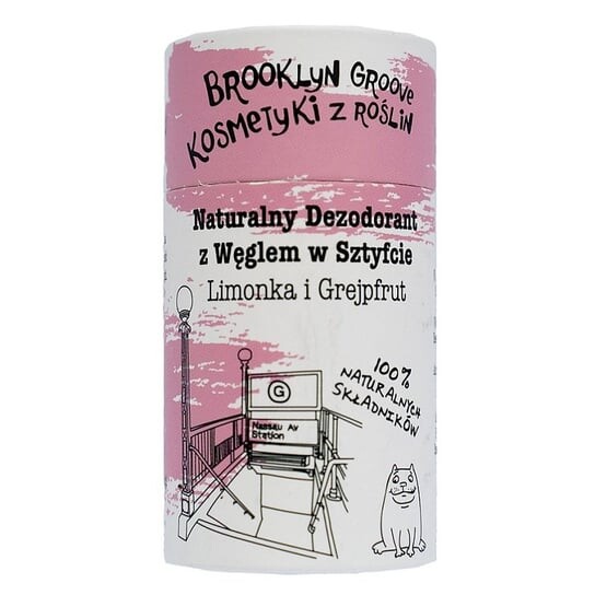 

Натуральный дезодорант-стик «Лайм и Грейпфрут» Brooklyn Groove