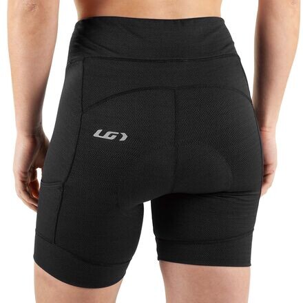 

Короткие шорты Fit Sensor Texture 7.5 женские Louis Garneau, черный