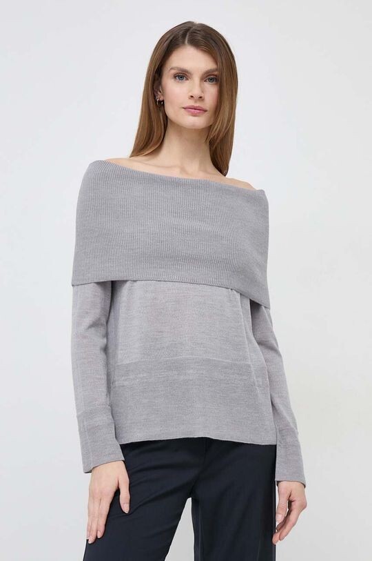 

Шерстяной свитер Max Mara Leisure, серый