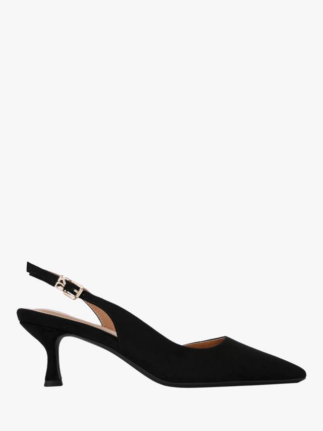 Туфли-лодочки на кошачьем каблуке aria low2 KG Kurt Geiger, черный