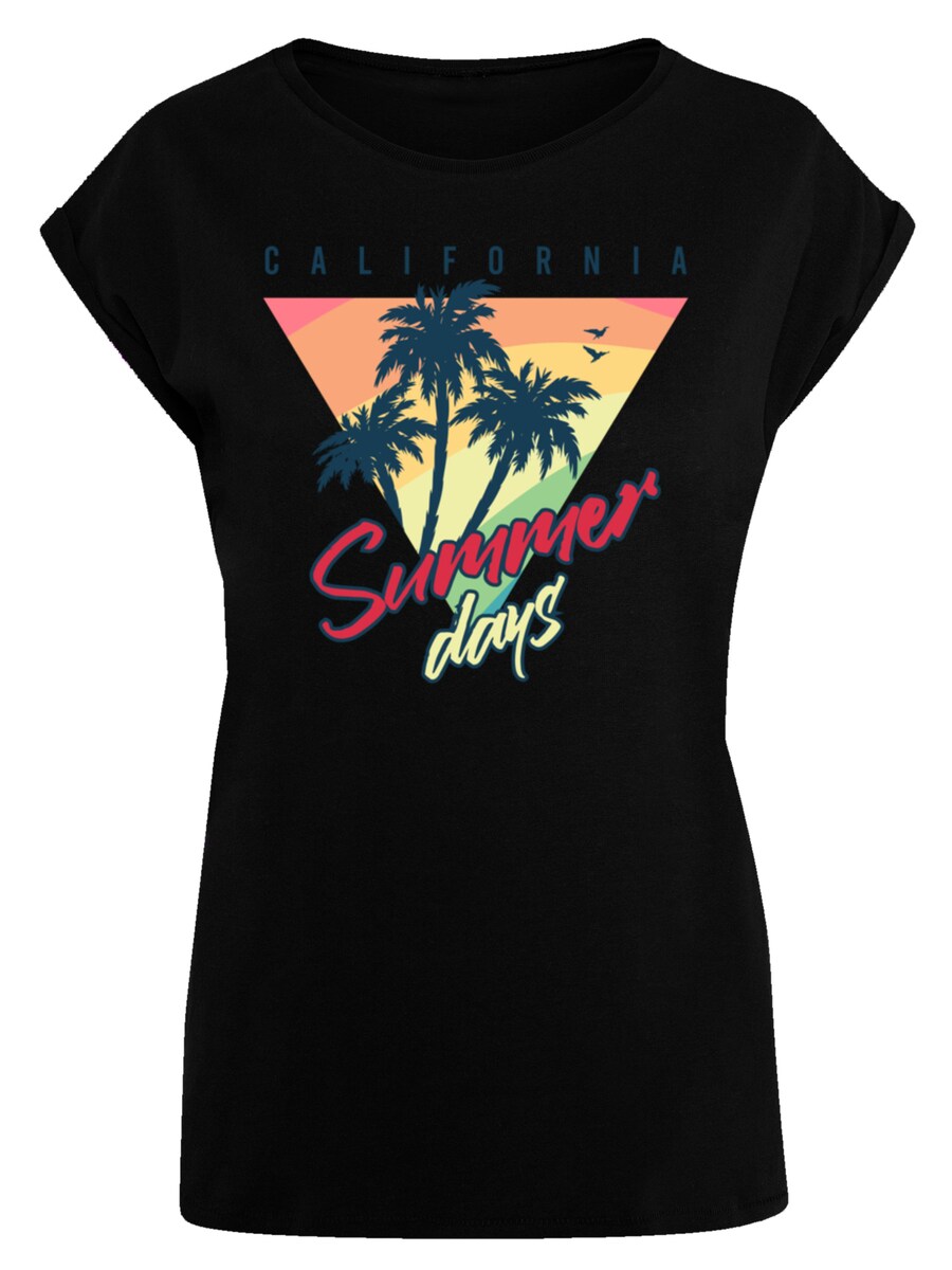 

Рубашка F4NT4STIC California Palmen Retro, черный
