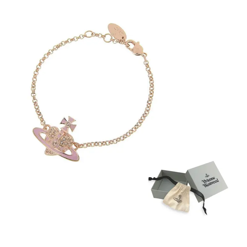 

Vivienne Westwood Браслеты из латуни унисекс Rose Gold/Pink