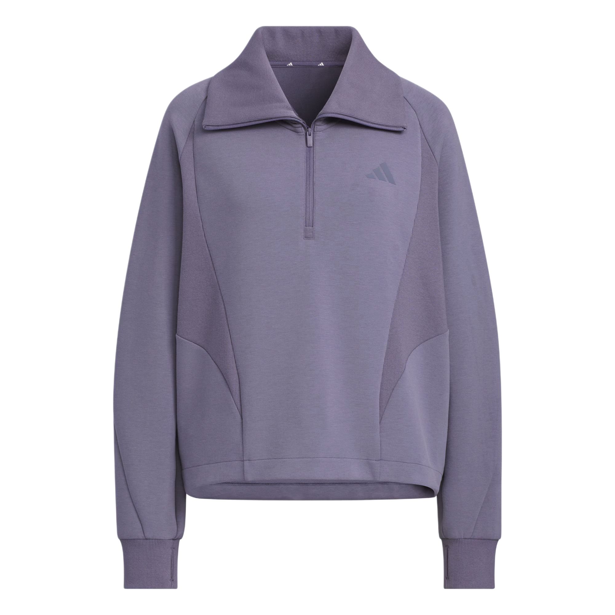 

Софт люкс свитшот women's Adidas, мягкий фиолетовый