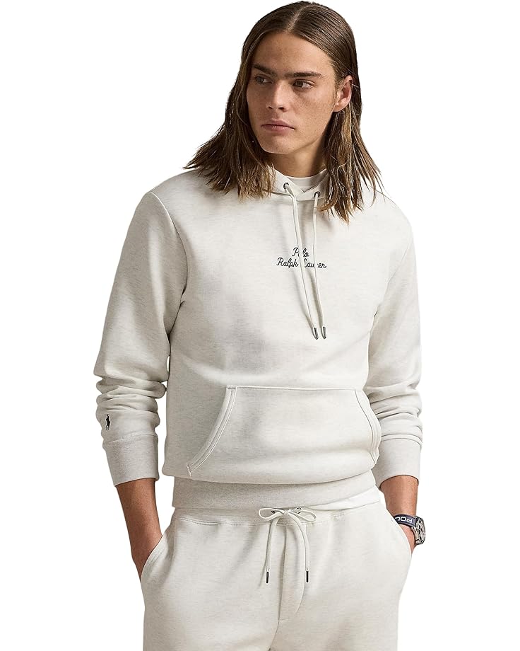 

Худи Polo Ralph Lauren Logo Double-Knit Hoodie, цвет Soho Heather