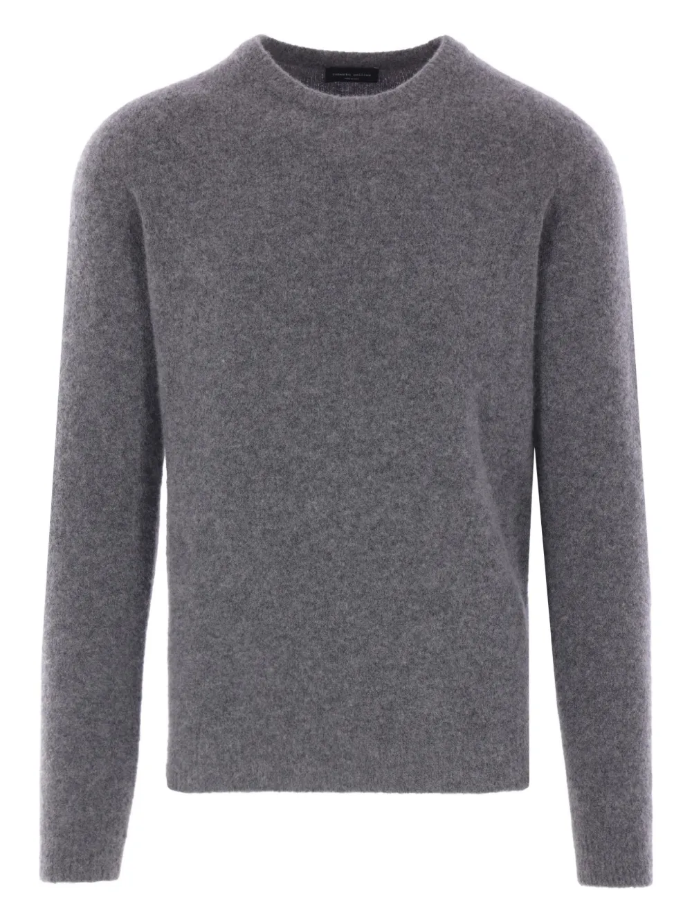 

Джемпер с круглым вырезом Roberto Collina, серый