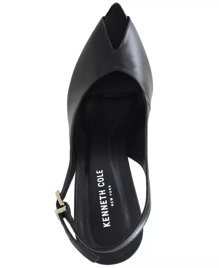 Женские сланцы Priya Slingback Туфли Kenneth Cole New York, черный — фото 4