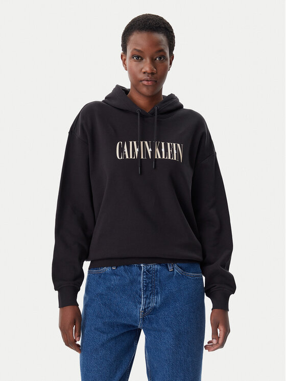 

Свитшот regular fit Varsity J20J225579 Calvin Klein Jeans, черный