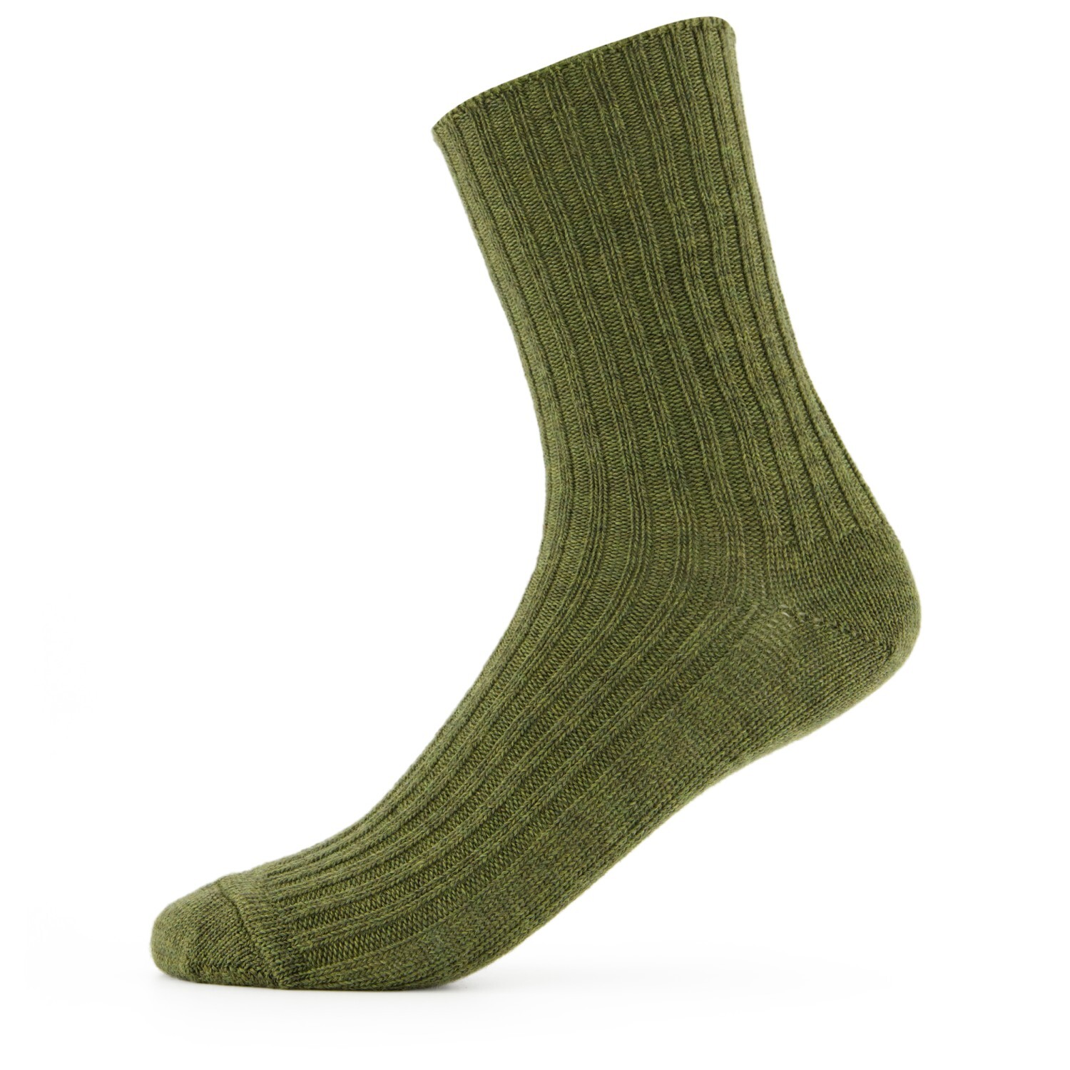 

Носки из мериноса Joha Uld-Sok, цвет Moss Melange