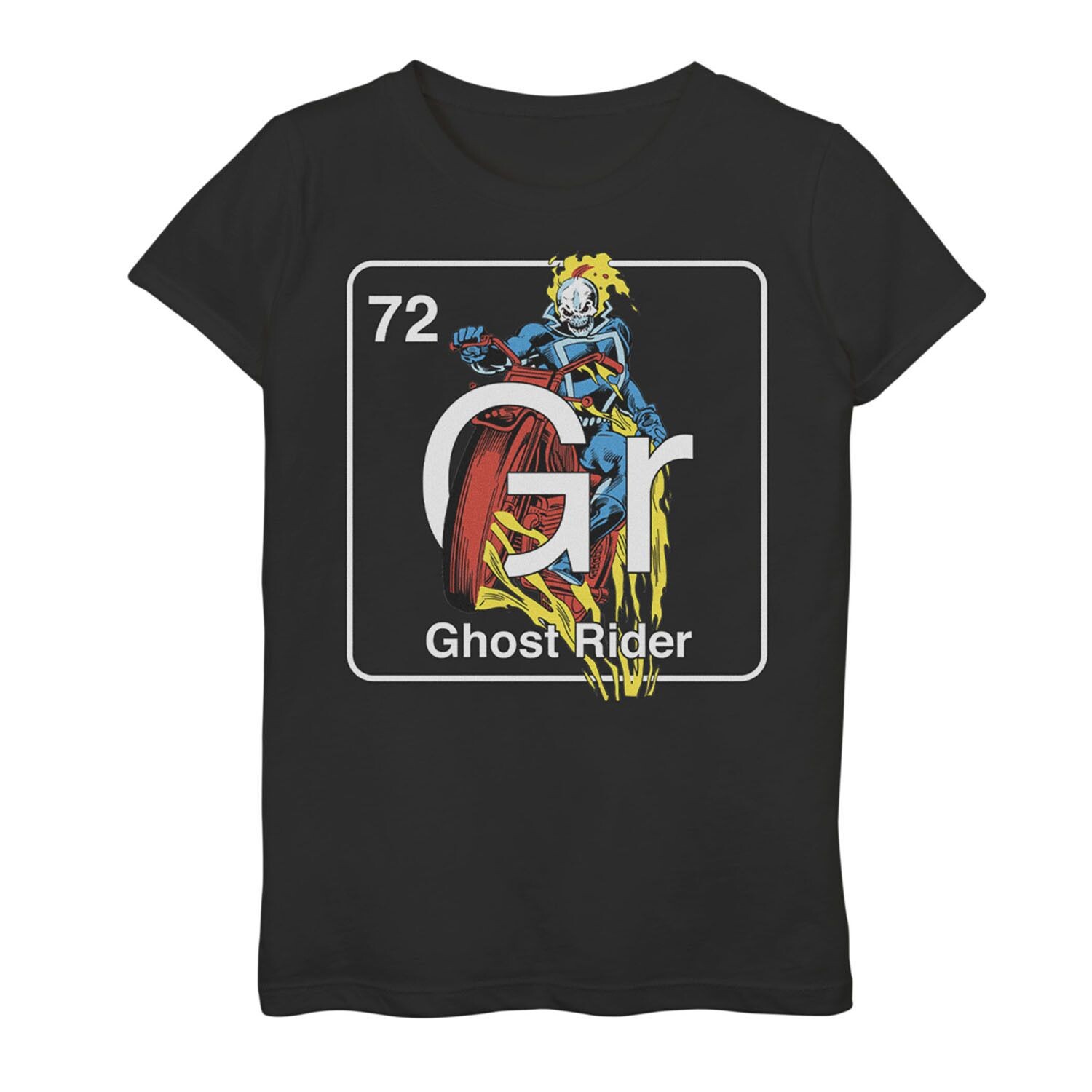 

Футболка Marvel Ghost Rider Element для девочек 7–16 лет Licensed Character