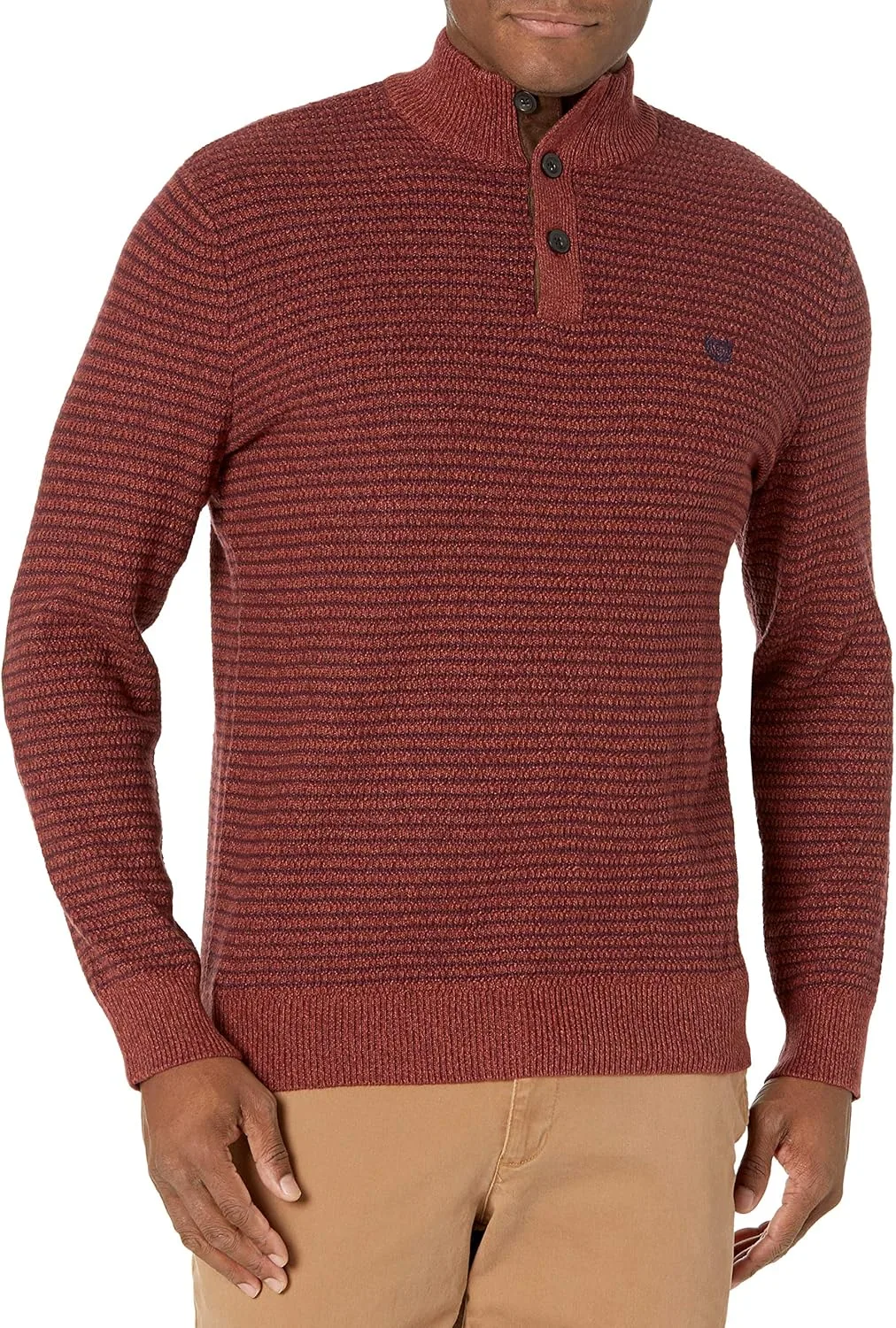 

Chaps мужской свитер с застежкой на пуговицах