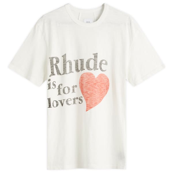 

Футболка с коротким рукавом Lovers Rhude, белый