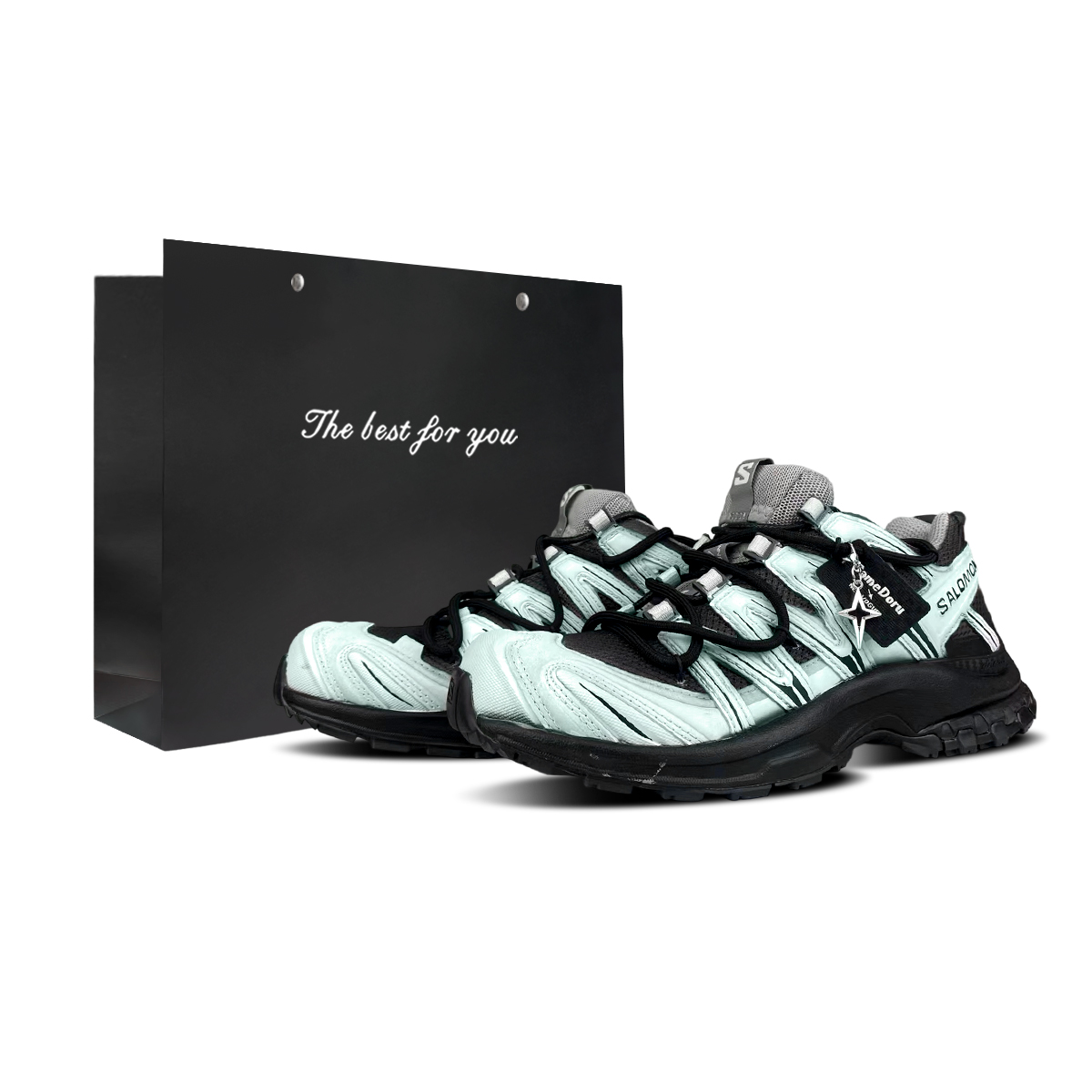 

XA PRO 3D Амортизация Поддержка Low top Трейлраннинг Тренировки Беговые кроссовки Unisex Зеленый SALOMON, черный
