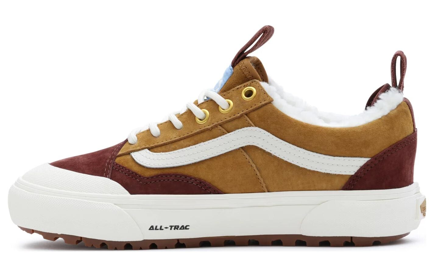 

Обувь для скейтбординга Vans Old Skool унисекс, Brown/White