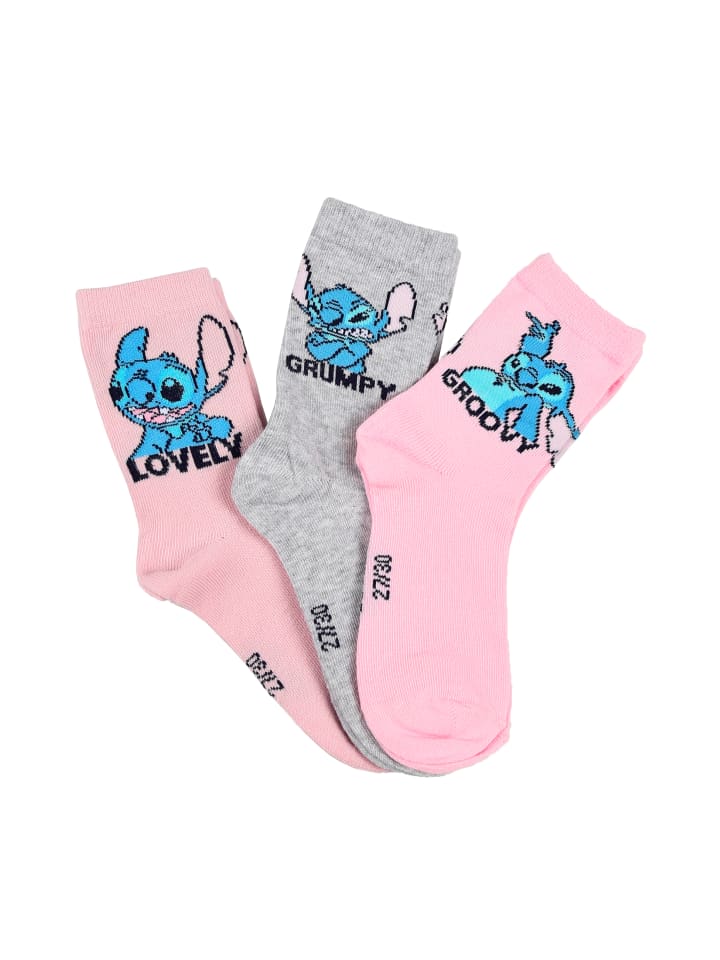 

Носки Stitch, разноцветный