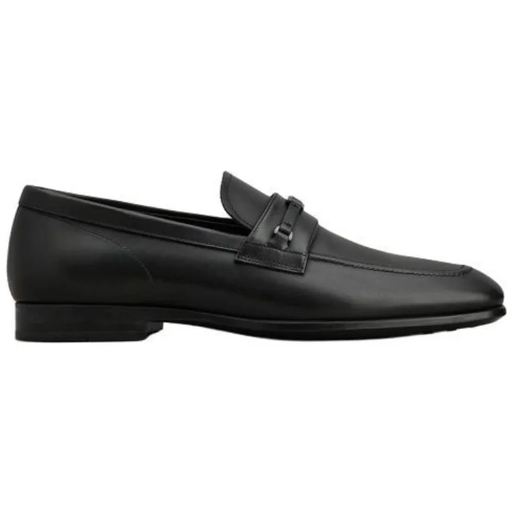 TOD'S KATE Кожаные лоферы из коровьей кожи мужские Black — фото 3