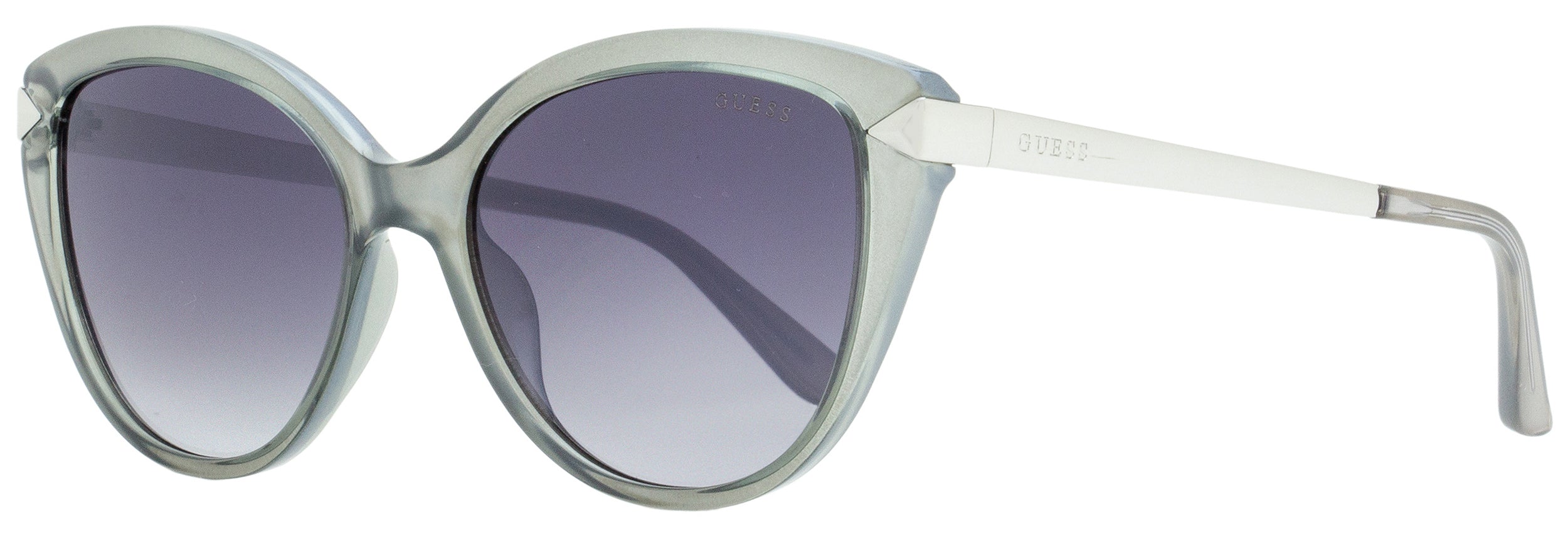 

Женские солнцезащитные очки Guess Cateye GU7658 20C Серый/Палладий 56 мм
