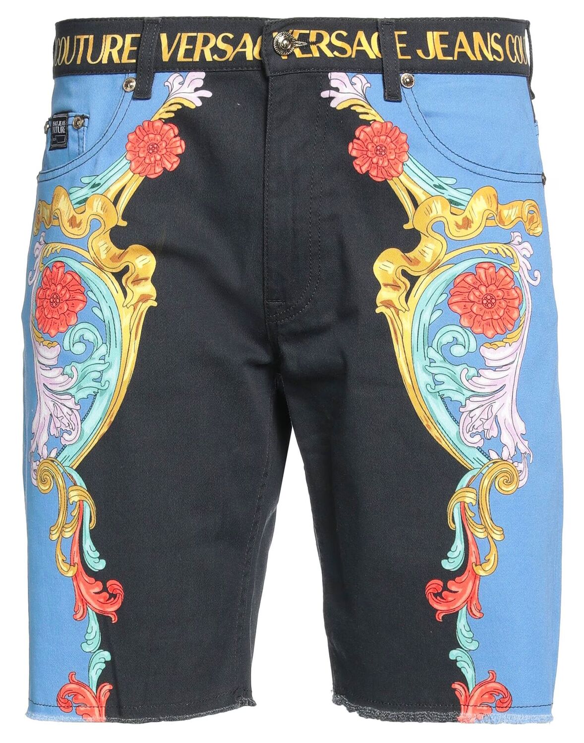 

Джинсовые шорты Versace Jeans Couture, черный