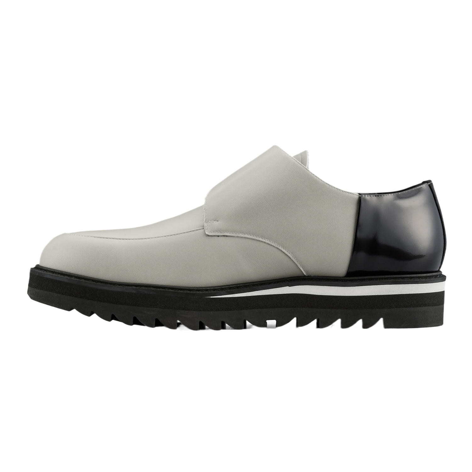 Кроссовки Monk Low top Casual Shoes Men's Light Gray Onitsuka Tiger, светло-серый — фото 3
