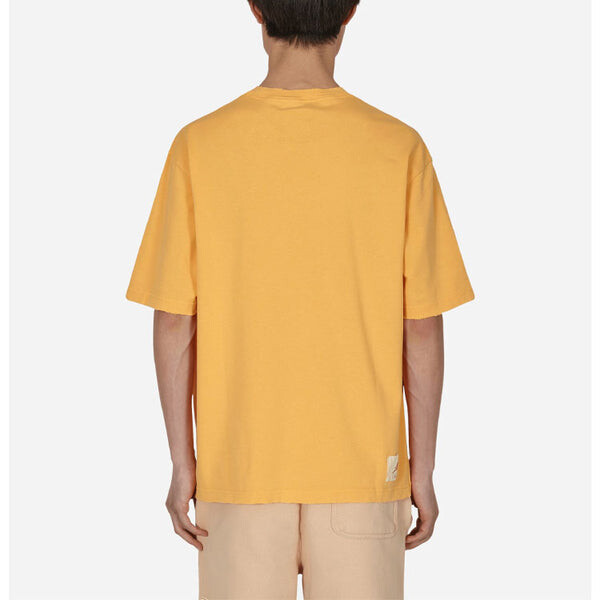 Футболка Air Jordan x Union Crossover Solid Color Character Alphabet Printing Round Neck Short Sleeve Asia Edition Yellow, желтый — фото 3