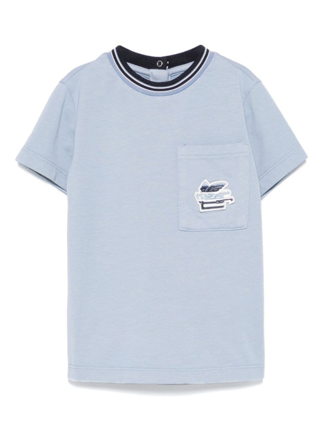 

Футболка с мотивом Пегаса ETRO KIDS, синий