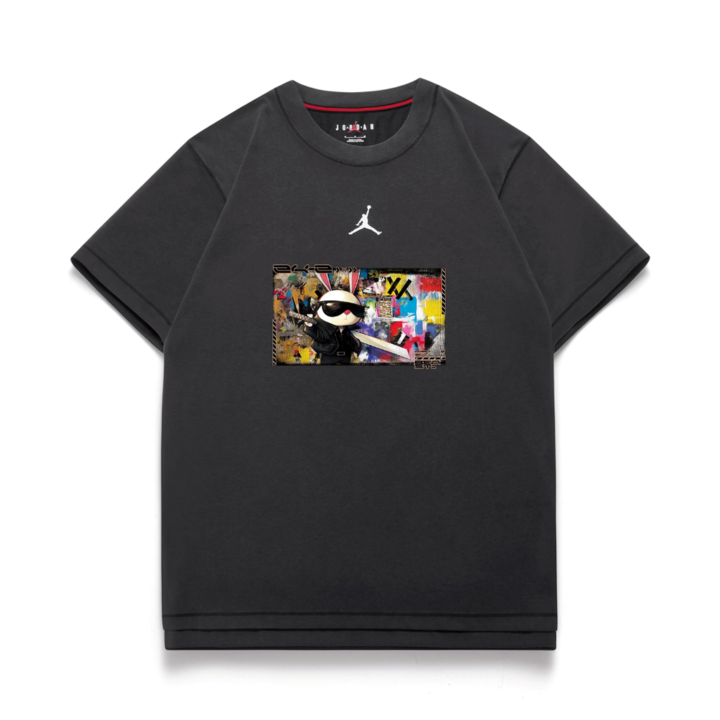 

Футболка Unisex Dark Gray серии DIR FIT Quick drying Jordan, темно-серый