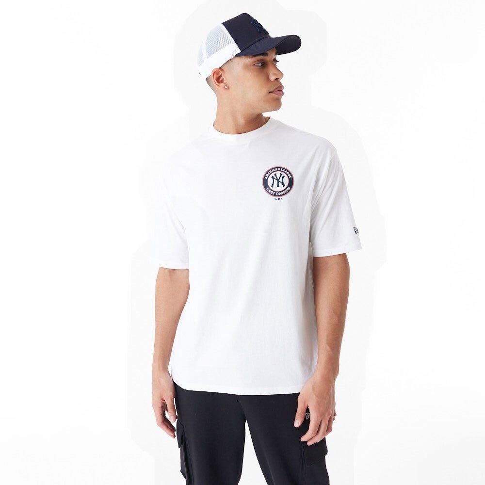

Футболка с коротким рукавом New Era MLB Player Grphc New York Yankees, белый