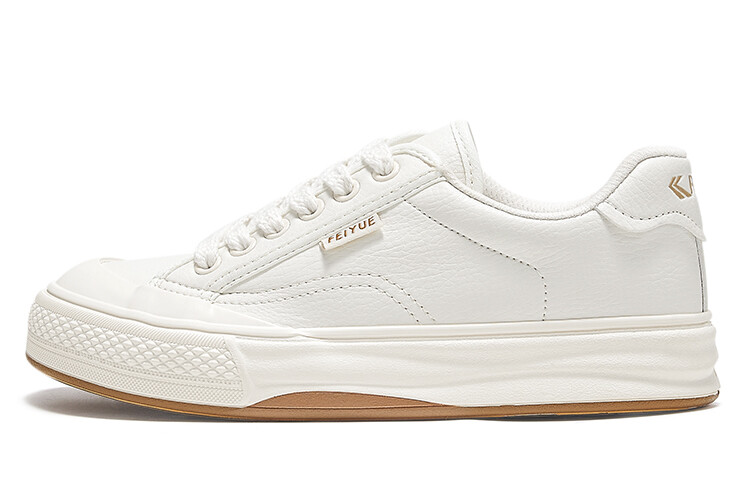 

Кроссовки Feiyue Skateboarding Shoes Women's Low-top Beige, цвет Off White