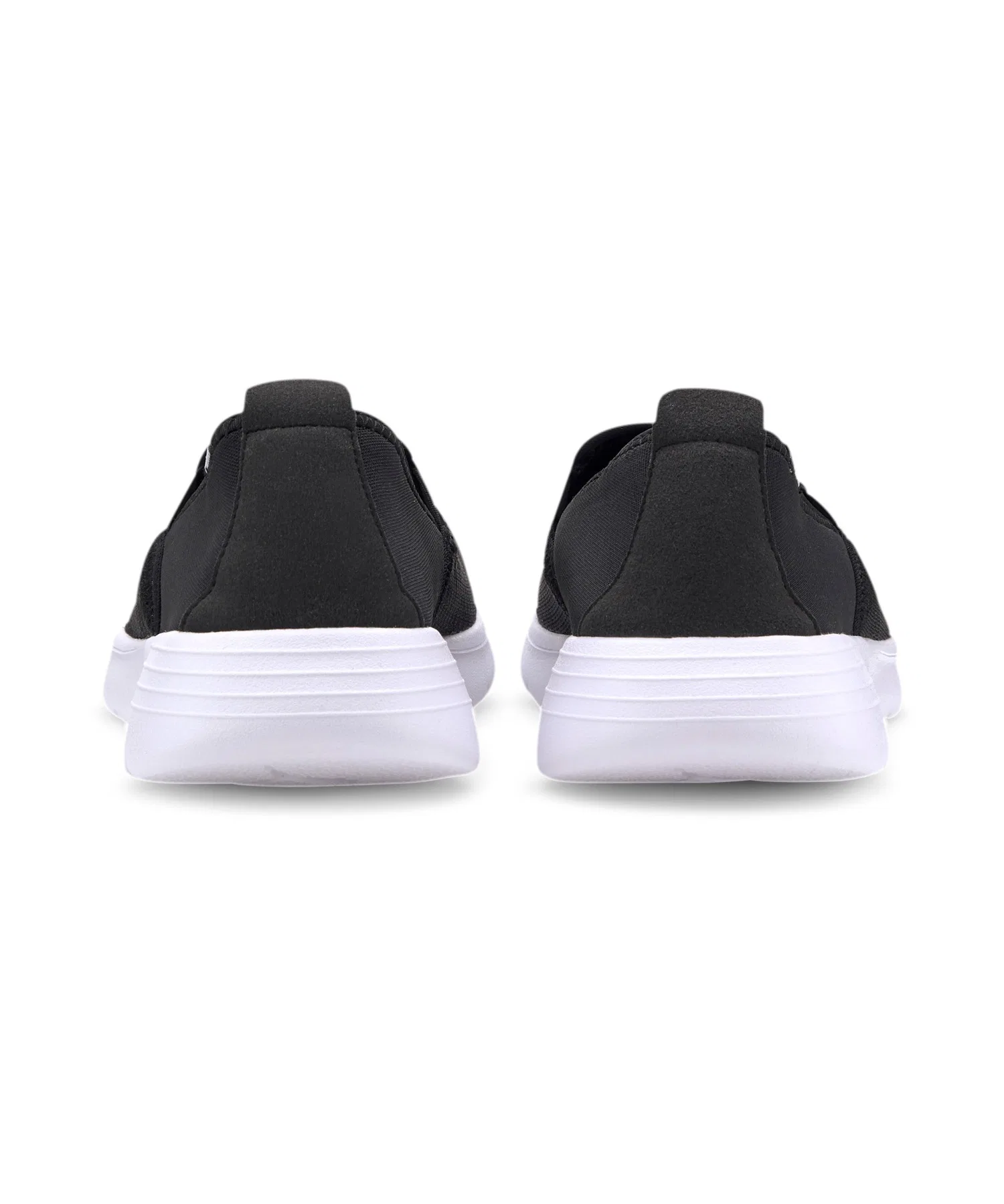 Унисекс кроссовки Flex Renew SlipOn PUMA чёрные с розовым — фото 3