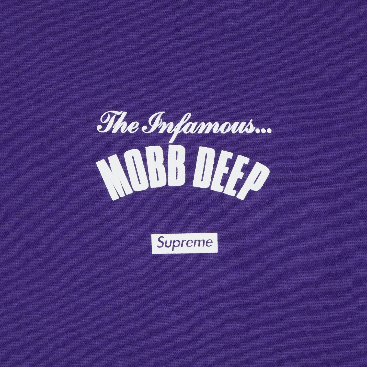 Футболка Supreme Mobb Deep Dragon, фиолетовая — фото 3