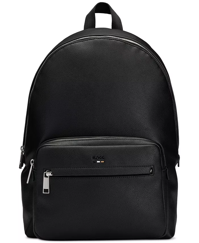 

Мужской рюкзак Ray однотонный Hugo Boss, черный