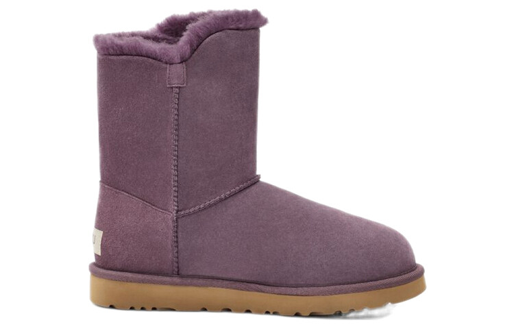 Сапоги зимние UGG Bailey Snaps, фиолетовый