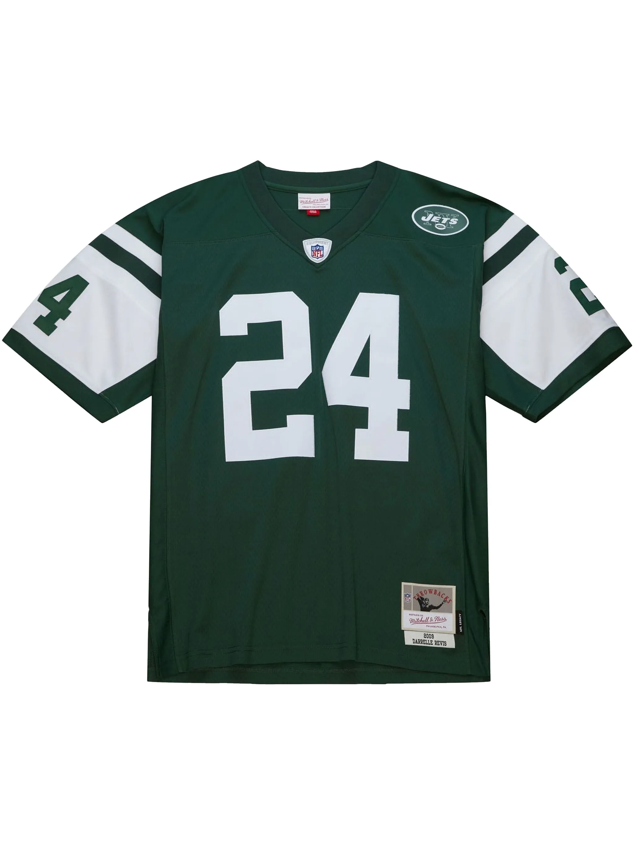 

Топ NFL Dark Jets 2009 Darrelle Revis Mitchell & Ness, зеленый