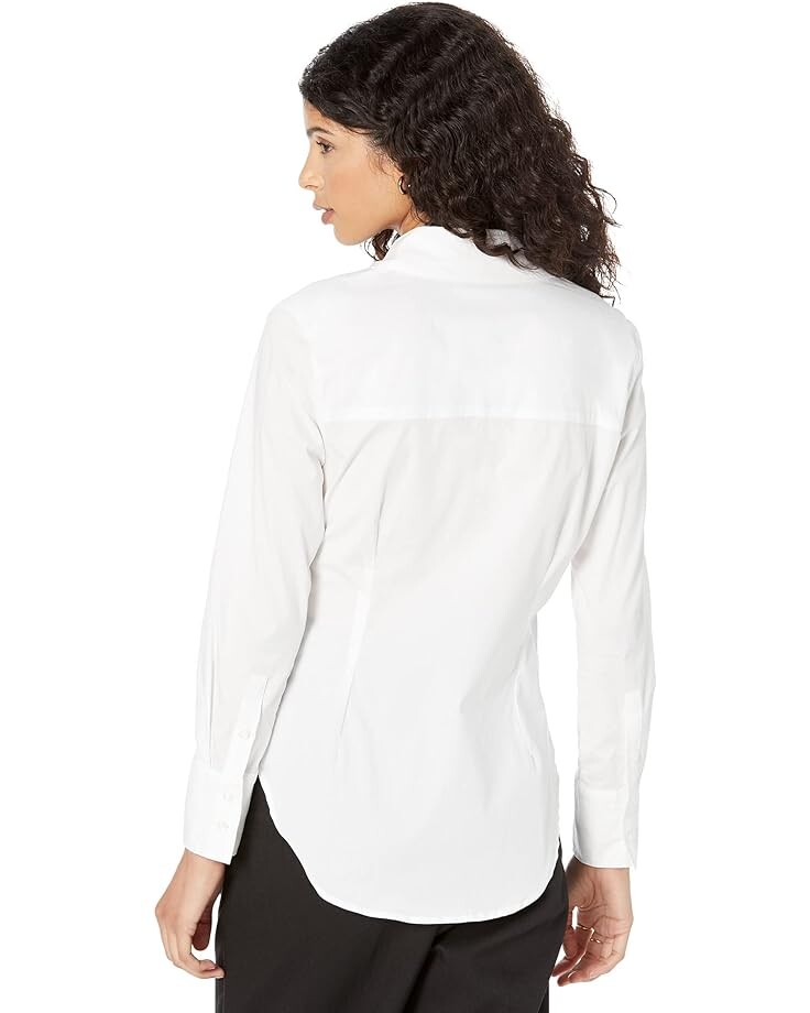 

Рубашка MANGO Sofia Button-Up Shirt, естественный
