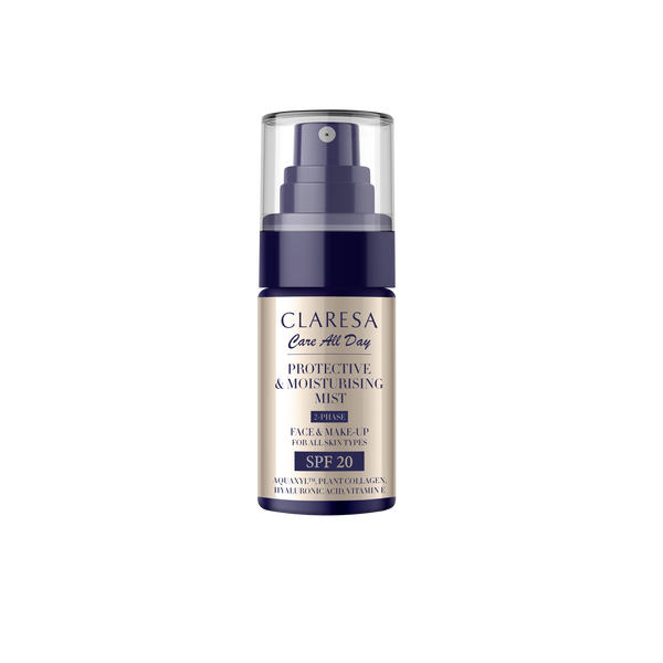 

Защитный и увлажняющий спрей с spf20, 50 мл Claresa Care all day