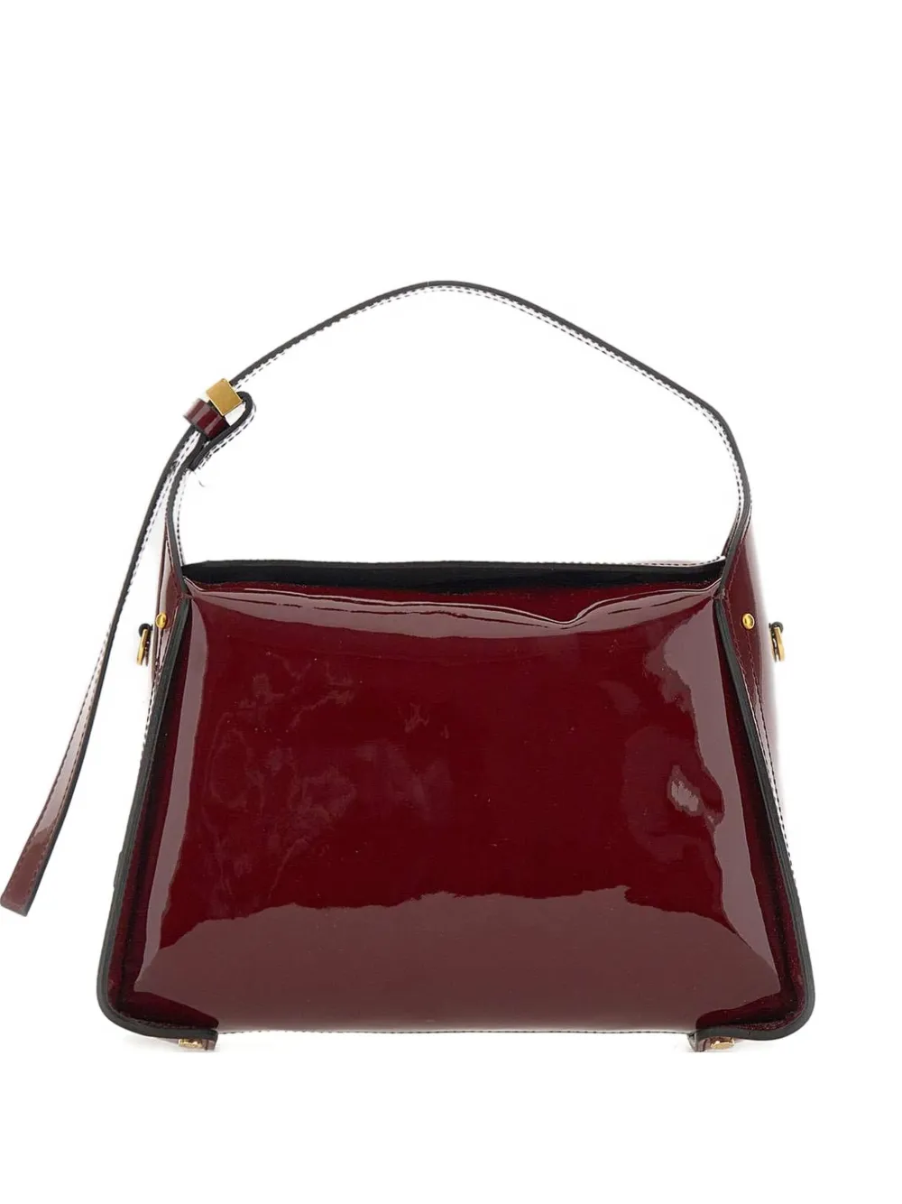 

Лакированная сумка на плечо GIANNI CHIARINI, красный