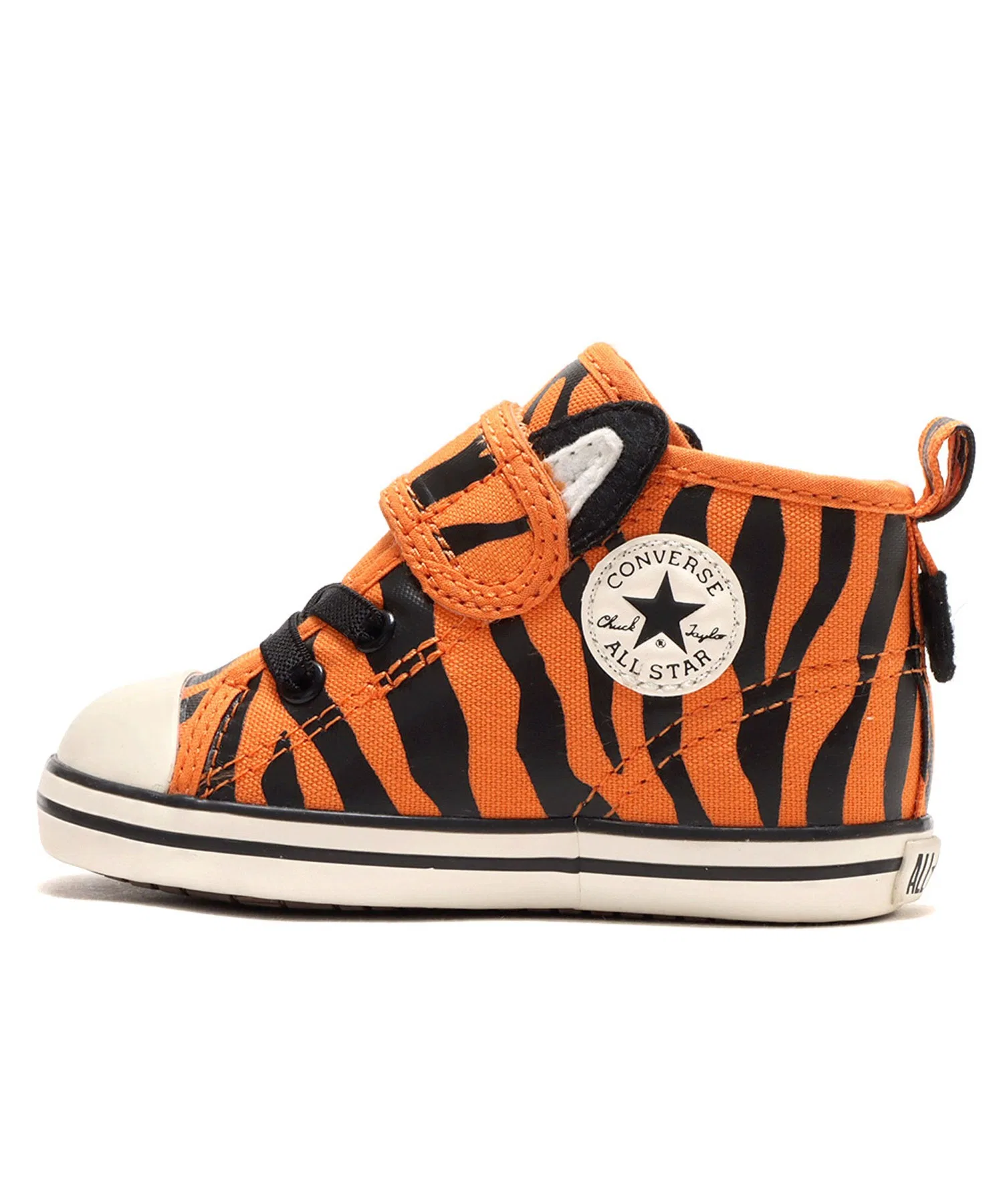 Детские кроссовки CONVERSE BABY ALL STAR N ANIMALS V-1 оранжевые — фото 3