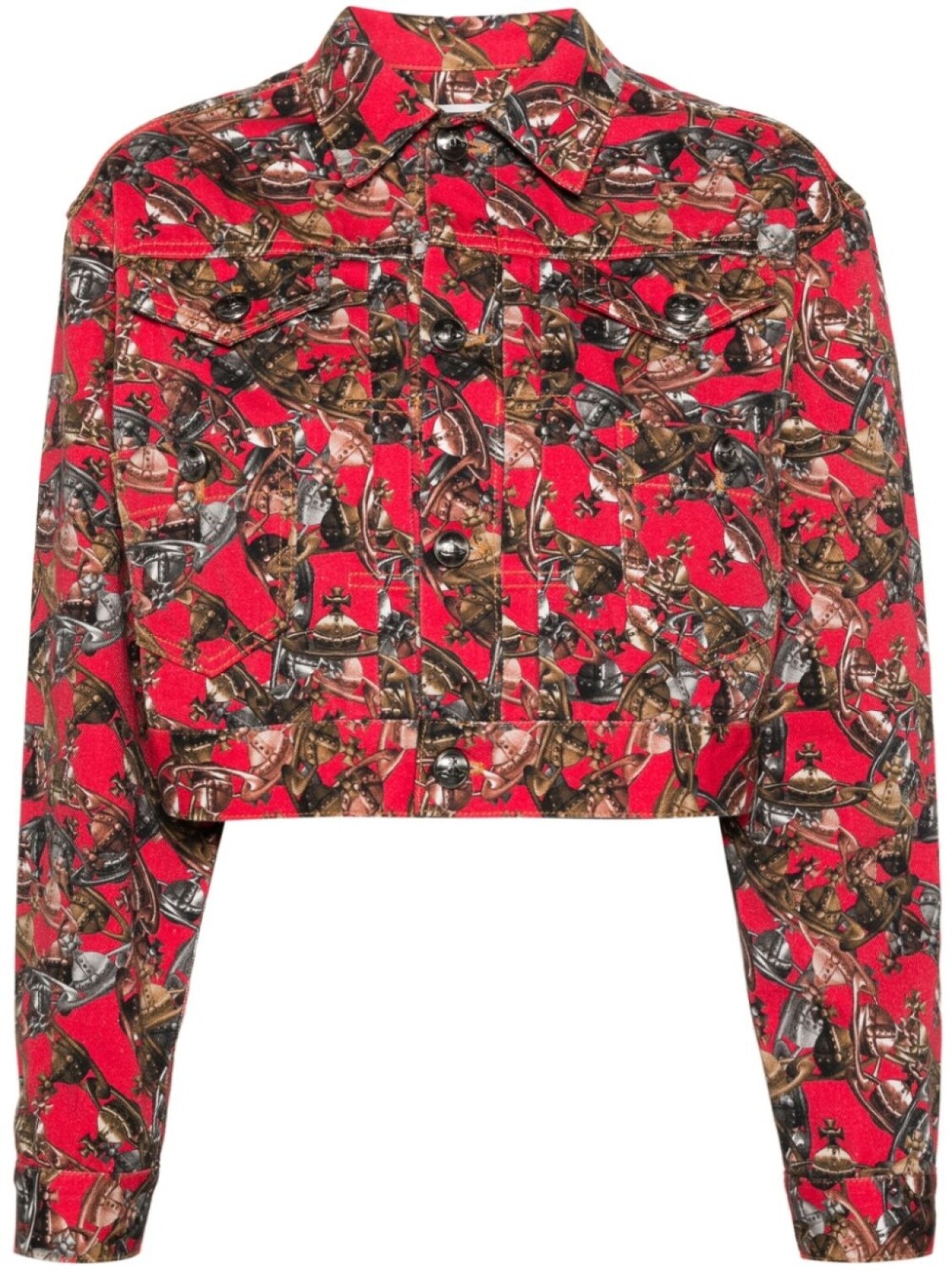 

Vivienne Westwood куртка Marlene с логотипом Orb, зеленый