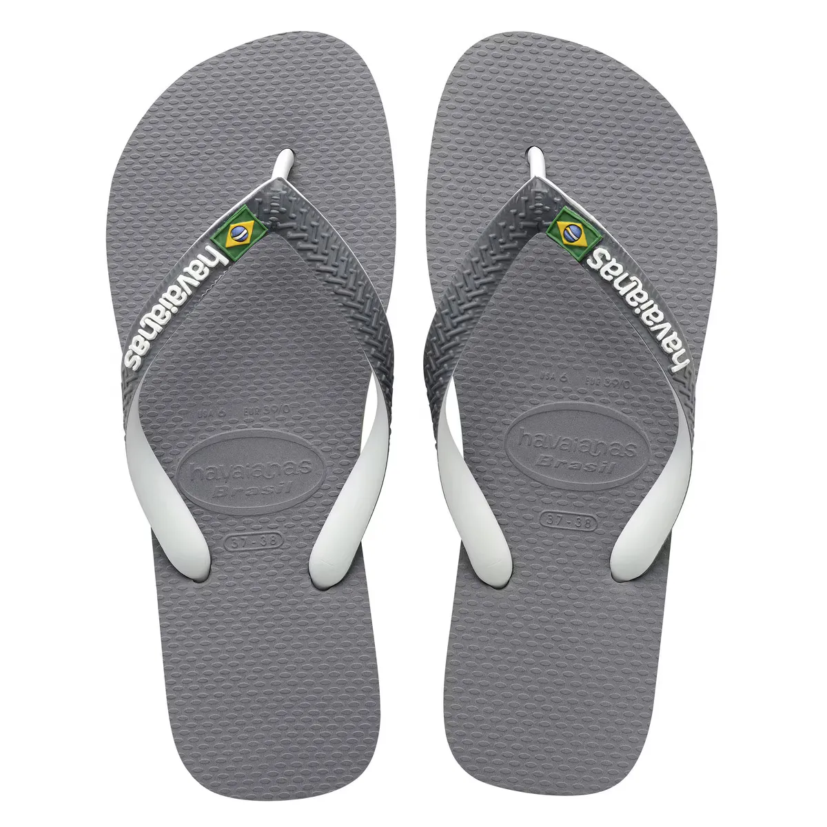 

Шлепанцы унисекс Brasil Mix Havaianas, серый