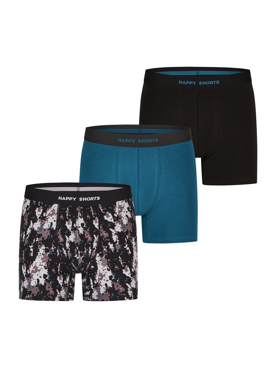 

Боксеры Happy Shorts Jersey, черный/белый