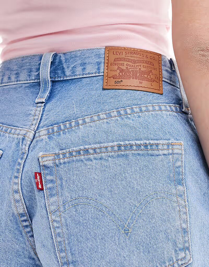 Оригинальные шорты 501 светло-коричневого цвета Levi'S — фото 3