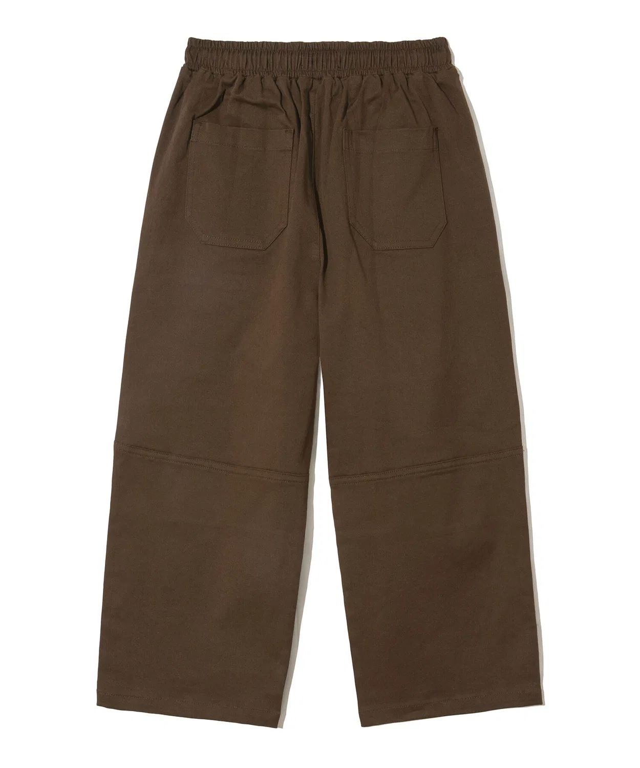 Детские широкие брюки чинос коричневые от Brownbreath Kids — фото 3