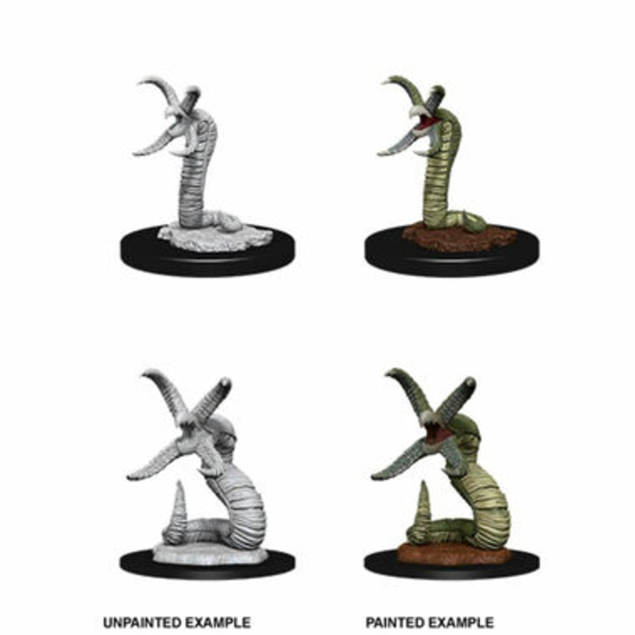 

Миниатюра Dungeons & Dragons: Nolzur's Marvelous Unpainted Miniatures - Grick & Grick Alpha