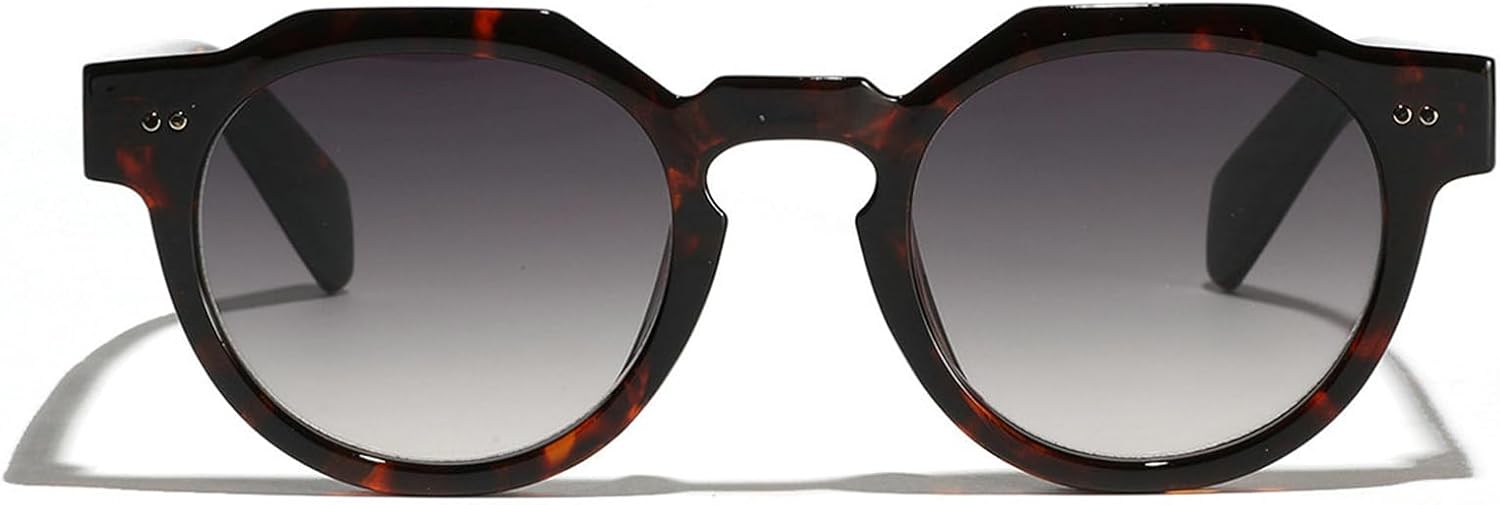

Солнцезащитные очки Helena Retro Small Square для женщин, модные многоугольные градиентные очки с защитой от УФ-излучения UV400 для мужчин, с заклепками, в стиле панк, для чаепития, C2