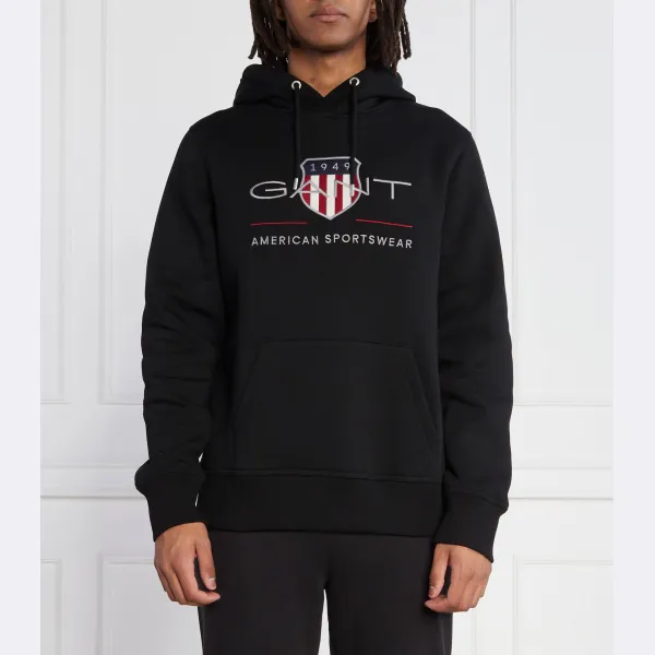 

Толстовка обычного кроя Gant, черный