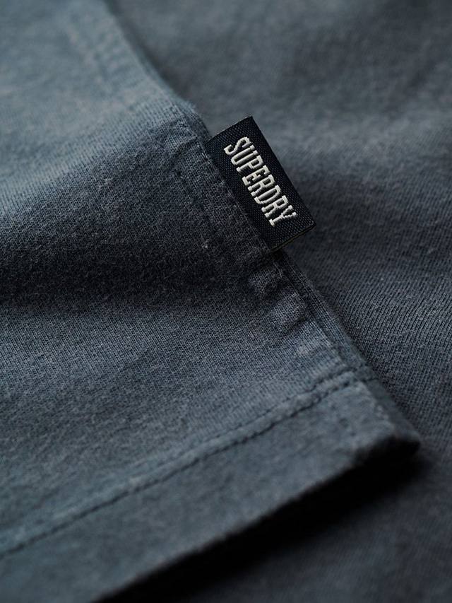 Футболка в полоску с логотипом essential в стиле ретро Superdry, цвет Lauren Navy — фото 4