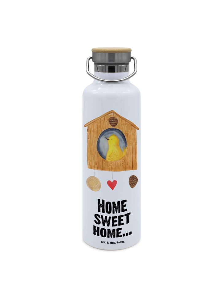 

Mr. & Mrs. Panda Домик для скворечника из бутылки с надписью, выполненной белым цветом