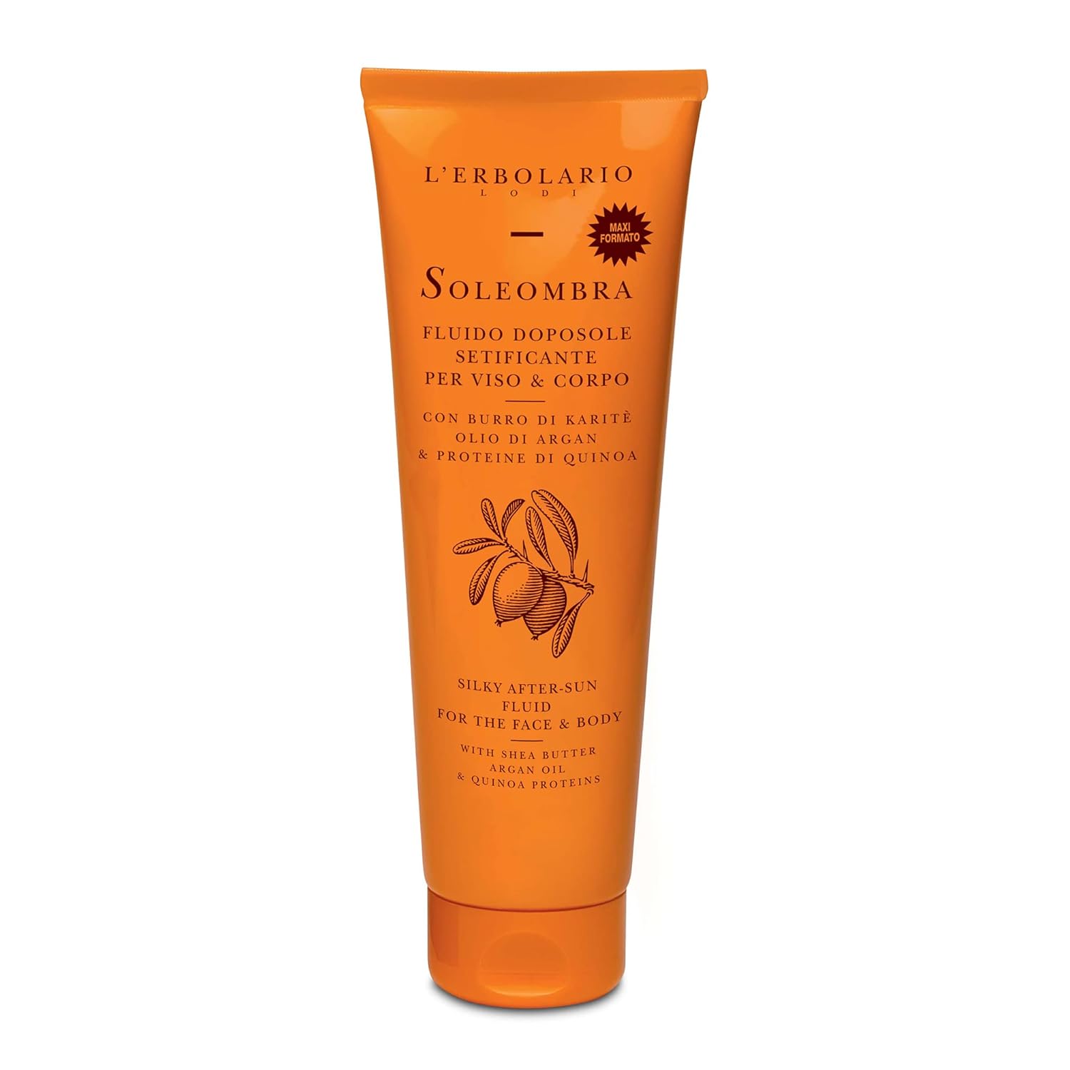 Солнцезащитный флюид Soleombra Silky After-Sun Fluid от LErbolario для мужчин и женщин - 10,1 унции (300 мл), прозрачный — фото 2