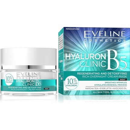 

HYALURON CLINIC Ночная восстанавливающая крем-маска 50мл Eveline Cosmetics